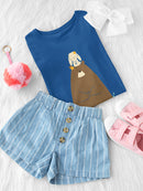 Bear And Bunny In Zen T-shirt -Jay Fleck Designs