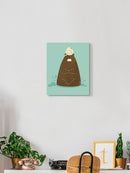 Bear And Bunny In Zen Wall Art -Jay Fleck Designs