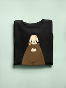 Bear And Bunny In Zen Sweatshirt -Jay Fleck Designs