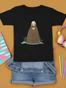 Bear And Bunny In Zen T-shirt -Jay Fleck Designs