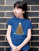 Bear And Bunny In Zen T-shirt -Jay Fleck Designs