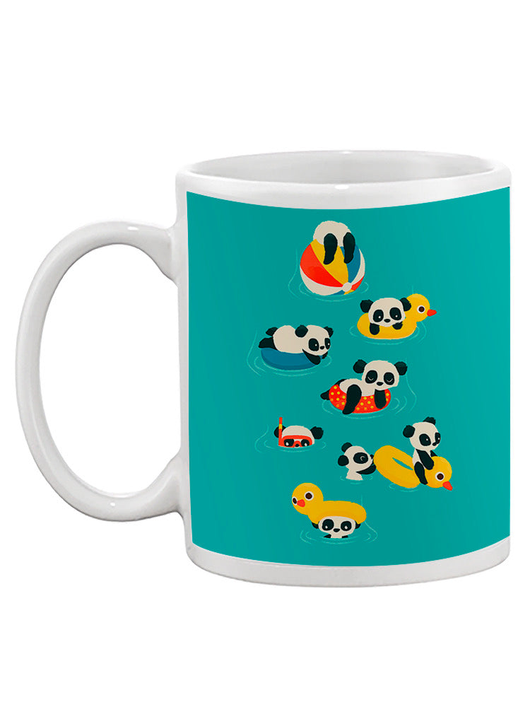 Panda Vacation Mug -Jay Fleck Designs