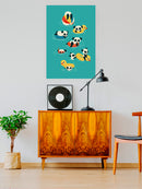 Panda Vacation Wall Art -Jay Fleck Designs