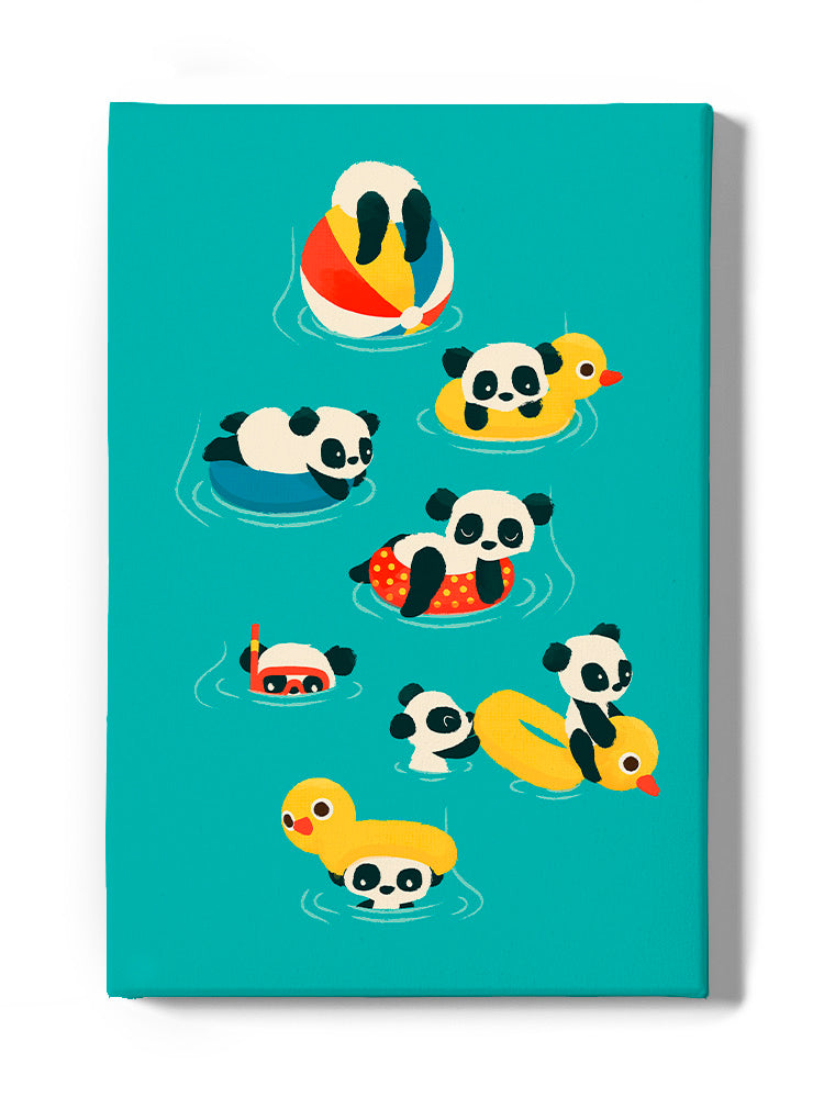 Panda Vacation Wall Art -Jay Fleck Designs