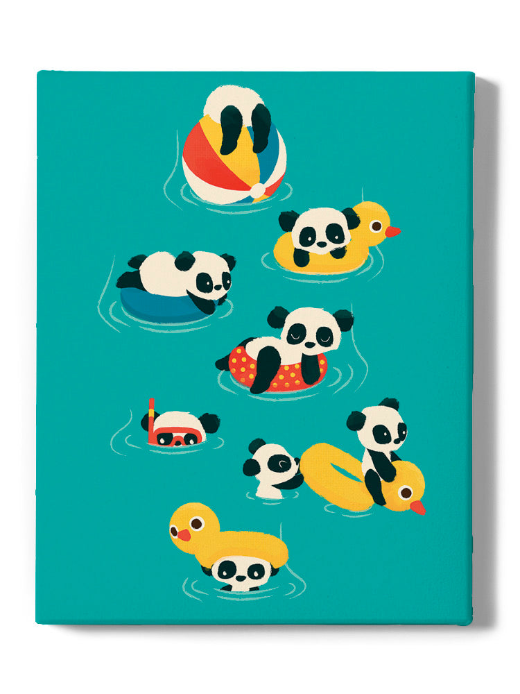 Panda Vacation Wall Art -Jay Fleck Designs