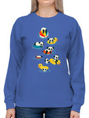 Panda Vacation Sweatshirt -Jay Fleck Designs