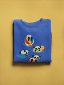 Panda Vacation Sweatshirt -Jay Fleck Designs