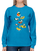 Panda Vacation Sweatshirt -Jay Fleck Designs