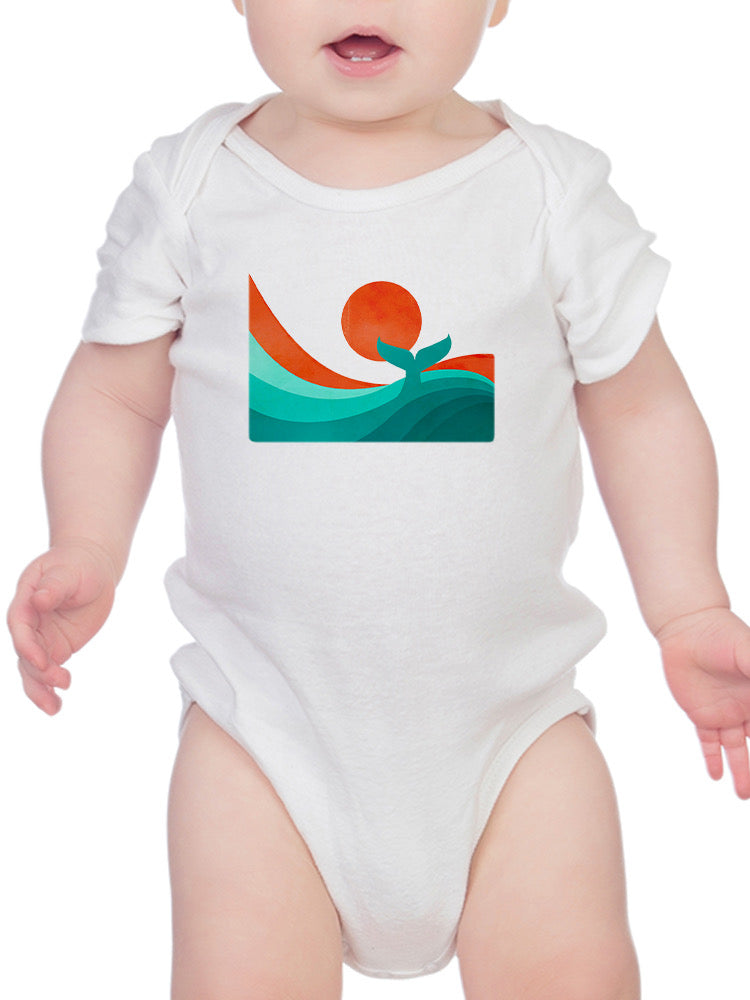Whale Tail In The Sunset Bodysuit -Jay Fleck Designs