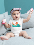 Whale Tail In The Sunset Bodysuit -Jay Fleck Designs