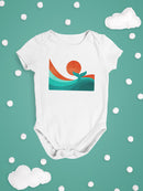 Whale Tail In The Sunset Bodysuit -Jay Fleck Designs