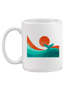Whale Tail In The Sunset Mug -Jay Fleck Designs