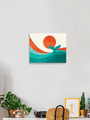 Whale Tail In The Sunset Wall Art -Jay Fleck Designs