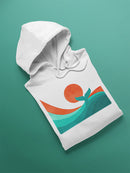 Whale Tail In The Sunset Hoodie -Jay Fleck Designs