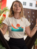 Whale Tail In The Sunset T-shirt -Jay Fleck Designs
