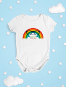 Studious Rainbow Bodysuit -Jay Fleck Designs