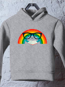 Studious Rainbow Hoodie -Jay Fleck Designs