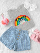 Studious Rainbow T-shirt -Jay Fleck Designs