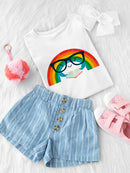 Studious Rainbow T-shirt -Jay Fleck Designs