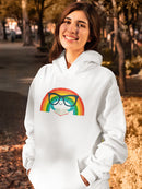 Studious Rainbow Hoodie -Jay Fleck Designs