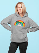 Studious Rainbow Hoodie -Jay Fleck Designs