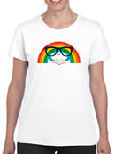 Studious Rainbow T-shirt -Jay Fleck Designs