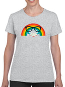 Studious Rainbow T-shirt -Jay Fleck Designs