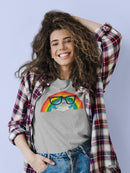 Studious Rainbow T-shirt -Jay Fleck Designs