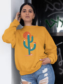 Hedgehogs On A Cactus Sweatshirt -Jay Fleck Designs
