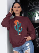 Hedgehogs On A Cactus Sweatshirt -Jay Fleck Designs