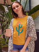 Hedgehogs On A Cactus T-shirt -Jay Fleck Designs