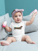 Birds On A Dachsund Bodysuit -Jay Fleck Designs