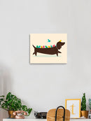 Birds On A Dachsund Wall Art -Jay Fleck Designs