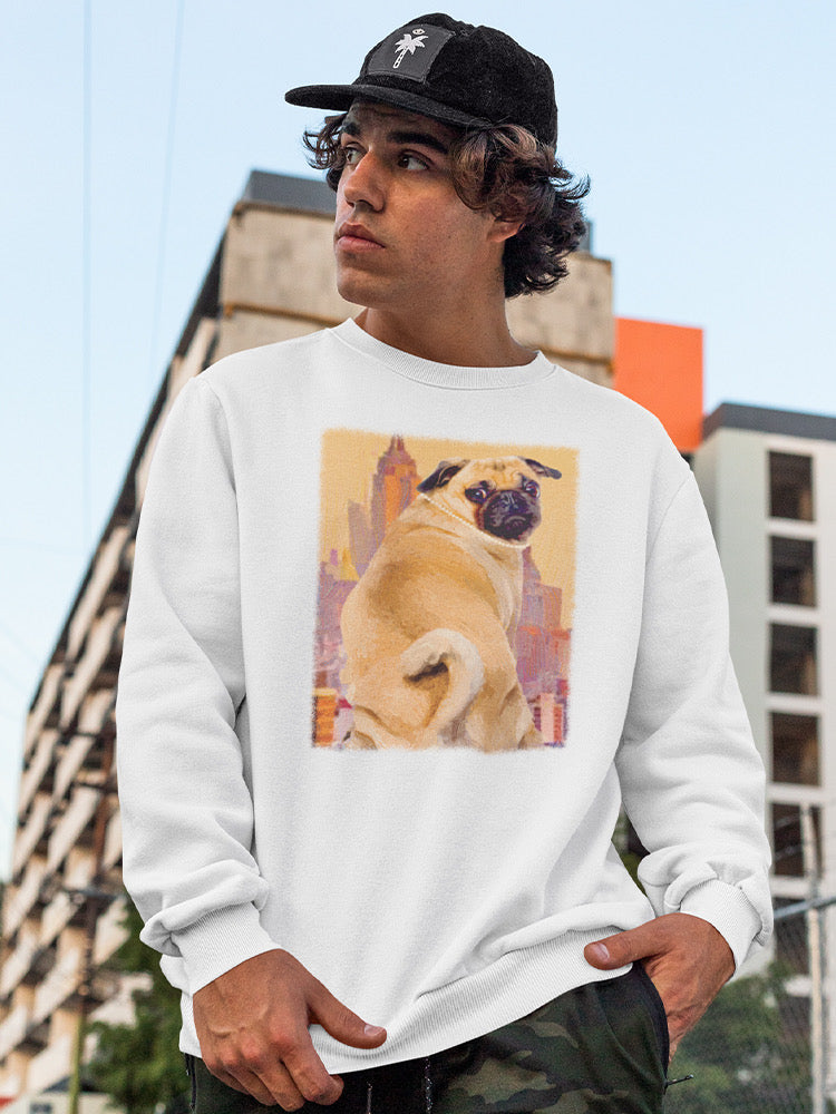 Funny Pug Hoodie -Porter Hastings Designs