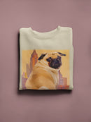 Funny Pug Hoodie -Porter Hastings Designs