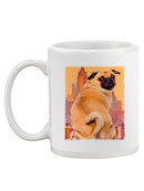 Funny Pug Mug -Porter Hastings Designs