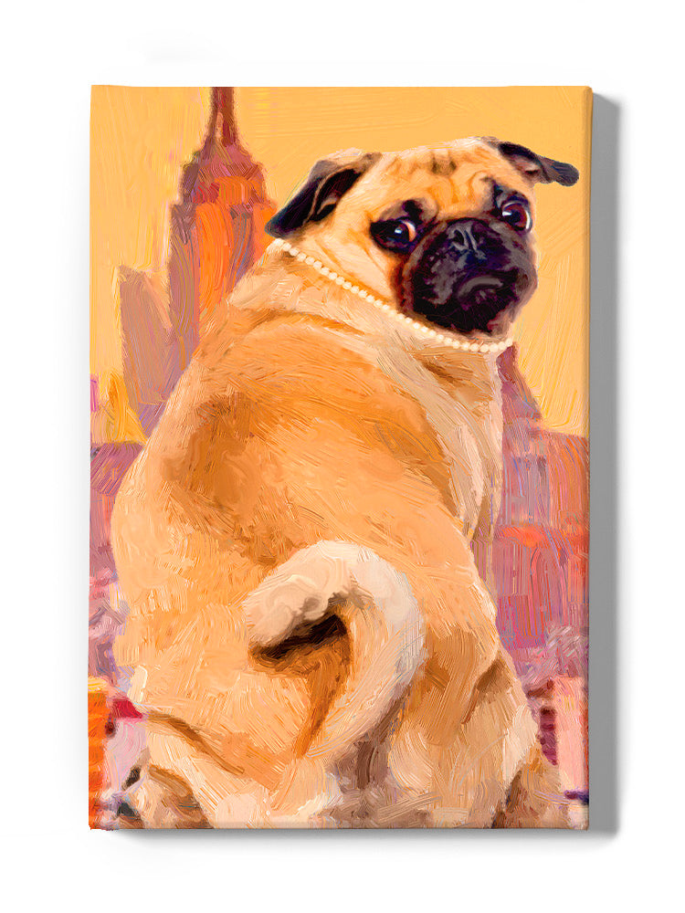 Funny Pug Wall Art -Porter Hastings Designs