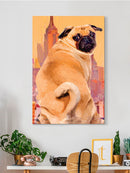 Funny Pug Wall Art -Porter Hastings Designs