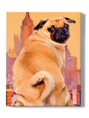 Funny Pug Wall Art -Porter Hastings Designs