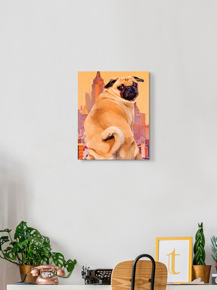 Funny Pug Wall Art -Porter Hastings Designs
