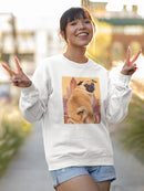 Funny Pug Hoodie -Porter Hastings Designs