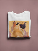 Funny Pug Hoodie -Porter Hastings Designs
