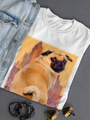 Funny Pug T-shirt -Porter Hastings Designs