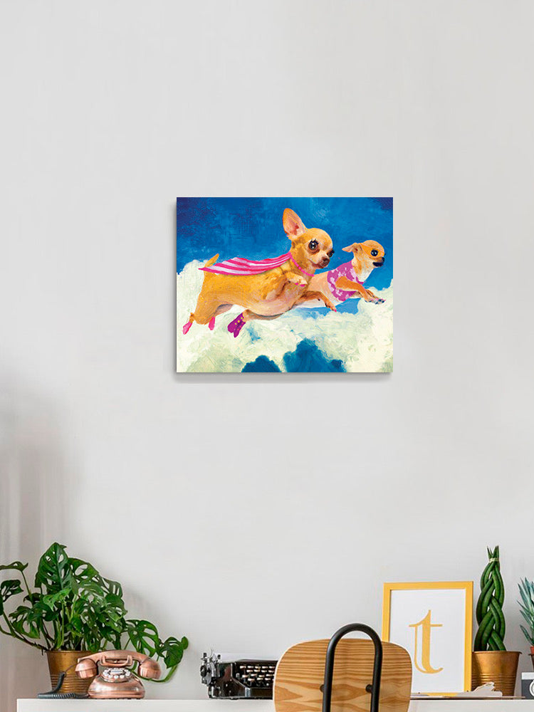 Flying Chihuahuas Wall Art -Porter Hastings Designs