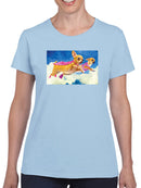 Flying Chihuahuas T-shirt -Porter Hastings Designs