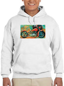 Elegant Motorcycle Hoodie -Porter Hastings Designs