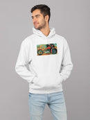 Elegant Motorcycle Hoodie -Porter Hastings Designs