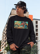 Elegant Motorcycle Hoodie -Porter Hastings Designs