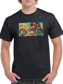 Elegant Motorcycle T-shirt -Porter Hastings Designs