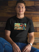 Elegant Motorcycle T-shirt -Porter Hastings Designs